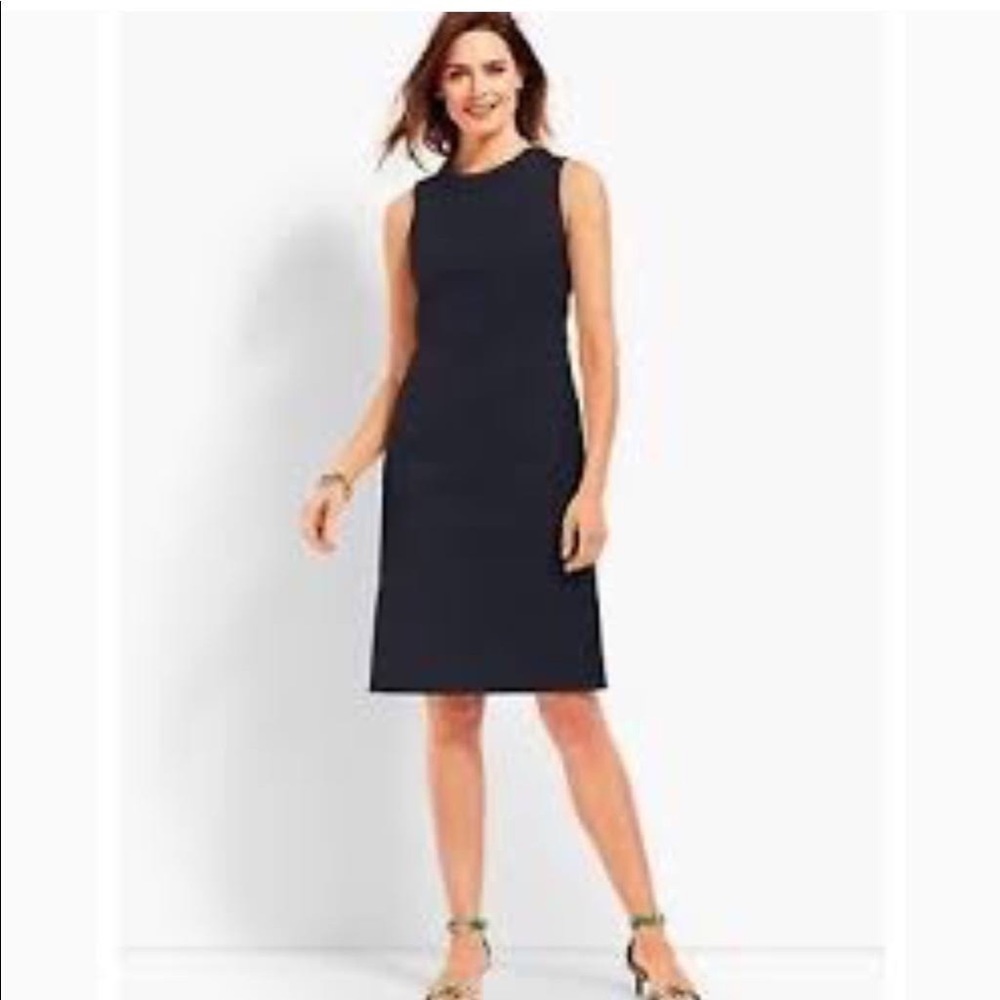 TALBOTS Black Sheath Dress